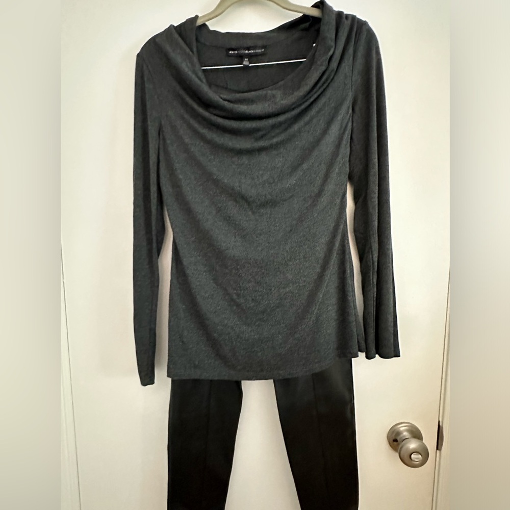 WHBM Cowl Neck long sleeve top. excellent Used Condition